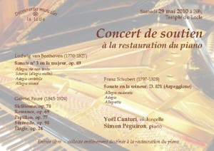 Concert de soutien